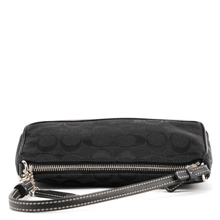 6094 Black Signature Demi Shoulder Bag