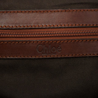 Dark Brown Leather Kerala Tote Bag