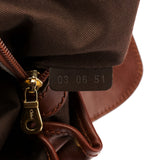 Sac cabas Kerala en cuir marron foncé
