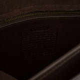 5181 Porte-documents Colebrooke Turnlock en cuir marron