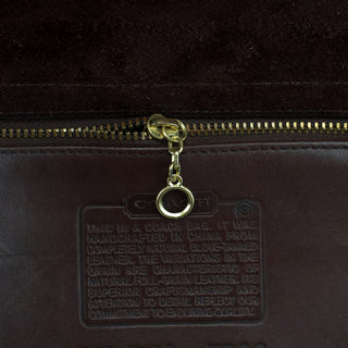 5266 Brown Leather Metropolis 2-Way Briefcase Bag