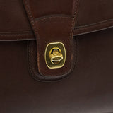 5266 Brown Leather Metropolis 2-Way Briefcase Bag