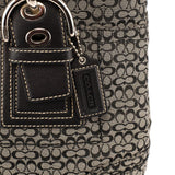 F13105 Grey Black Signature Soho Tote Bag