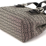 F13105 Grey Black Signature Soho Tote Bag
