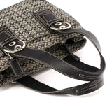 F13105 Grey Black Signature Soho Tote Bag