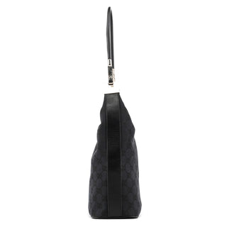 001 3814 Navy GG Canvas Hobo Shoulder Bag