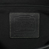11062 Black Signature Turnlock Tote Bag