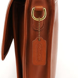 5181 Tan Leather Colebrooke Turnlock Briefcase Bag