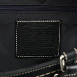 6830 Black Signature Canvas Tote Bag