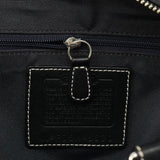 6830 Black Signature Canvas Tote Bag