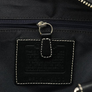 6830 Black Signature Canvas Tote Bag