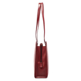 1995 Burgundy Vitello Sport Tote Bag
