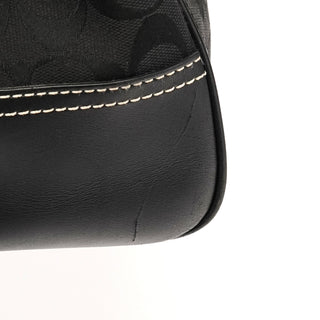 8K07 Black Signature Hamptons Tote Bag