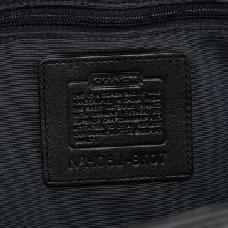 8K07 Black Signature Hamptons Tote Bag