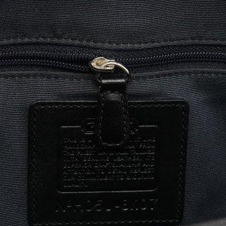 8K07 Black Signature Hamptons Tote Bag