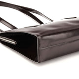 1995 Brown Spazzolato Sport Clutch Tote Bag