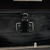 1995 Brown Spazzolato Sport Clutch Tote Bag