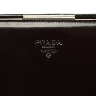 1995 Brown Spazzolato Sport Clutch Tote Bag