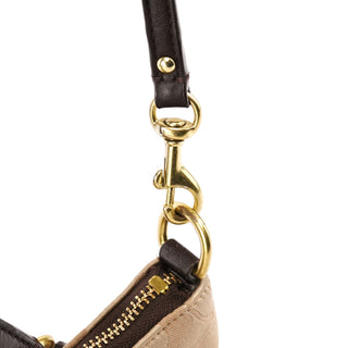Beige Brown Signature Soho 2-Way Bag