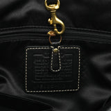 10214 Black Pebbled Leather Hamptons Tote Bag