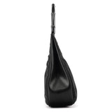 001 3739 Sac porté épaule Bamboo en nylon noir