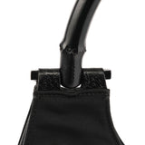 001 3739 Sac porté épaule Bamboo en nylon noir