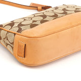6094 Beige Tan Signature Signature Demi Shoulder Bag