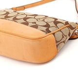6094 Beige Tan Signature Signature Demi Shoulder Bag