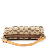6094 Beige Tan Signature Signature Demi Shoulder Bag