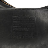 9020 Black Leather Ergo Shoulder Bag
