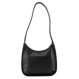 9020 Black Leather Ergo Shoulder Bag