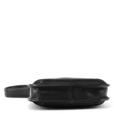 9020 Black Leather Ergo Shoulder Bag