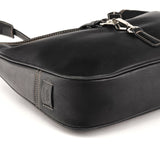 7778 Sac porté épaule Ergo en cuir noir