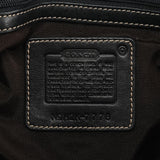 7778 Sac porté épaule Ergo en cuir noir