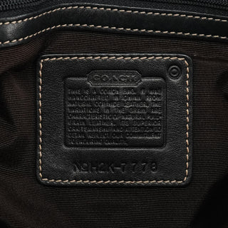 7778 Black Leather Ergo Shoulder Bag