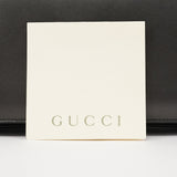 001 2058 Anthracite Leather Gold Frame Shoulder Bag