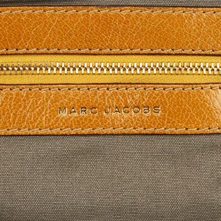 Beige Leather Little Stam Shoulder Bag