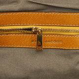Beige Leather Little Stam Shoulder Bag