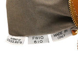 Beige Leather Little Stam Shoulder Bag