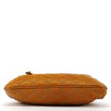 Beige Leather Little Stam Shoulder Bag