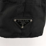 Black Tessuto Impuntu Nylon Tote Bag