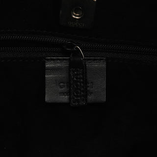 001 3767 Black Calfskin Shoulder Bag