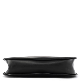 001 3767 Black Calfskin Shoulder Bag