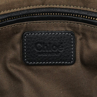 Black Leather Marcie 2-Way Shoulder Bag
