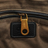 Black Leather Marcie 2-Way Shoulder Bag