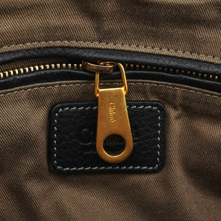 Black Leather Marcie 2-Way Shoulder Bag