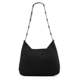 Black Tessuto Quilted Nylon Shoulder Bag