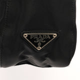 Black Tessuto Quilted Nylon Shoulder Bag
