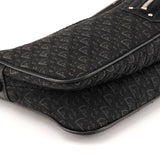 Black Trotter Monogram Shoulder Bag