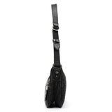 Black Trotter Monogram Shoulder Bag